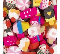Creativ Company 69608 Cordon Mélange De Perles Multicolore 200 Pièce(
