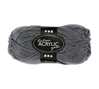 Creativ Company - Acrylic Yarn, Grey, 50gr, 80m 421720