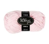 Creativ Company - Acrylic Yarn, Light Red, 50gr, 80m 421805