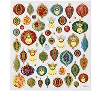 Creativ Company Autocollants Fantaisie Scintillants, Décorations De Noël, 15x16,5 cm