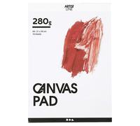 Creativ Company - Canvas Block White A4 280gr, 10 Sheets 25753