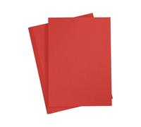 Creativ Company CC carton coloré, A4, rouge vif, 20 feuilles