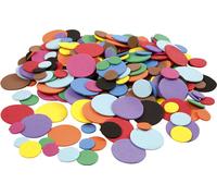 Creativ Company CC Cercles en mousse EVA, multicolore, 12-32 mm, 300 pièces