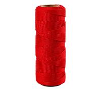 Creativ Company CC Cordon de bambou 1 mm rouge 65 m