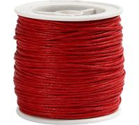 Creativ Company CC Cordon de coton 1 mm rouge 40 m