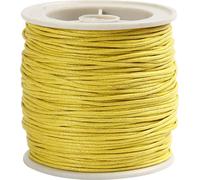 Creativ Company CC Cordon en coton 1 mm jaune 40 m