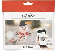 Creativ Company CC Ensemble miniature, porte naine, bonhomme de neige