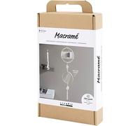 Creativ Company CC Hobbies Set Macramé Mobile Gris Off-White