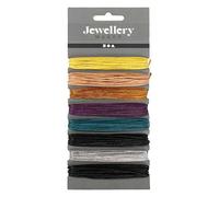 Creativ Company CC Kit de ficelle en coton 1 mm Multi 8x5 m