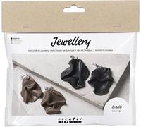 Creativ Company CC Mini Hobbies Set Bijoux Boucles d'oreilles en argile courbées
