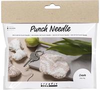 Creativ Company CC Mini Hobbyset Punch Needle Porte-clés Beige
