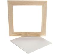 Creativ Company CC Panneau en toile avec cadre 25,8x25,8 cm