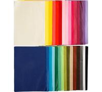 Creativ Company CC Papier de soie A4, 30 couleurs, 300 feuilles au total