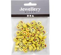 Creativ Company CC Perles d'argile Smileys 10 mm 60 pièces