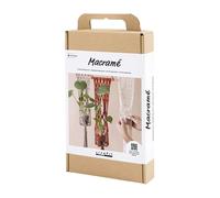 Creativ Company CC Starter Set Pendentif pour plantes en macramé