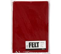 Creativ Company - Craft Felt, Antique Red, A4, 10 Sheets 45507
