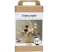Creativ Company Set créatif Bouquet en papier crépon pour créer de belles décorations