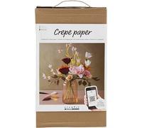 Creativ Company Creative Sets Crepe Paper Bouquet - for Crafting Beautiful Crepe Paper Decoration
