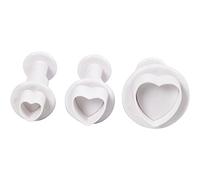 Creativ Company - Emporte-pièces à gâteaux - Coeur - 3 pcs