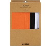 Creativ Company feutre loisirs A4 couleurs d'Halloween - feutre de bricolage multicolore