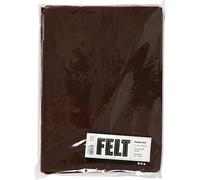 Creativ Company - Hobby Felt Brown A4, 10 Sheets 45518