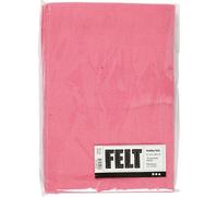Creativ Company - Hobby Felt Pink A4, 10 Sheets 45505