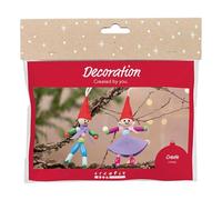 Creativ Company kit de bricolage de Noël gnomes - Kit de décoration DIY