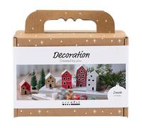 Creativ Company kit de bricolage de noël mini décoration maison peinture