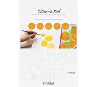 Creativ Company Colour Block Lot de 20 feuilles de papier à dessin 300 g Format A4