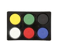 Creativ Company Large Refill Blocks Watercolor In Palette, 6pcs.