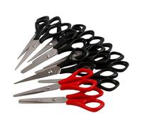 Creativ Company Lot de 12 paires de ciseaux d'écolier pour droitiers et gauchers