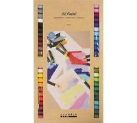 Creativ Company Lot de 48 craies pastel à l'huile Longueur 7 cm Épaisseur 11 mm