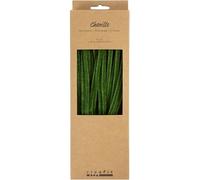 Creativ Company Lot de 50 fils chenille noirs de pin 6 mm x 30 cm