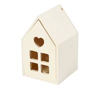 Creativ Company - Maison avec tiroir Creativ Company 10.8x6,8 cm bois | Rétrécissement une pièce