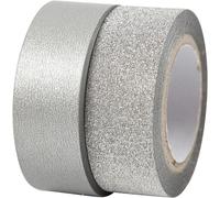 Creativ Company - Masking Tape Silver 2m, 2pcs. 25221