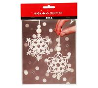 Creativ Company - Mini Creative Kit Macrame Snowflake 977409
