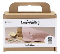 Creativ Company Mini Creative Set Knitting - Serving Fabric in Dusky Pink - for the Magic of Own Fabrics Serving