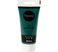 Peinture acrylique mate - Pigment Art Acrylic - - 75 ml Vert Forêt