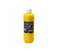 Creativ Company Textile Paint - Primary Yellow, 500ml