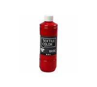 Creativ Company Textile Paint - Red, 500ml