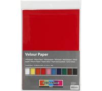 Creativ Company - Velor Paper Color A4, 10 Sheets 270690