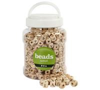 Creativ Company Wooden Letter Bead Set, 400pcs.
