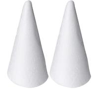 Creativ Cônes en polystyrène (Lot de 2)