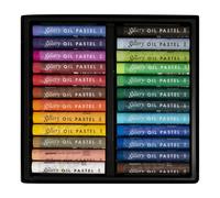 Creativ Galerie Pastels à l'huile de qualité supérieure - Épaisseur : 10 mm - Longueur : 7 mm - Couleurs assorties
