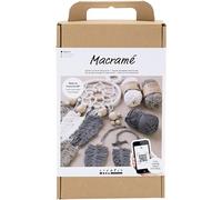 Creativ Kit de bricolage de démarrage en macramé, 1 paquet