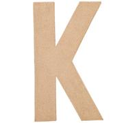 Creativ Company – Lettre en papier mâché K – grande, H 20,5 cm – 1 pièce