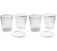 Creativ Mini tasse avec couvercle, 30 ml. 75 pièces (Lot de 2)