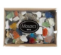 Creativ Mosaïques, Couleurs Assorties, Taille 8-20 MM, Épaisseur 2-3 MM, 2 KG -