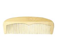 Creotime peigne à tisser 15 x 5,5 cm bambou vierge Ivoire