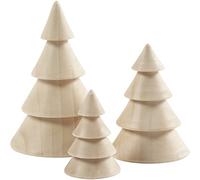 Creotime Sapins de Noël en bois